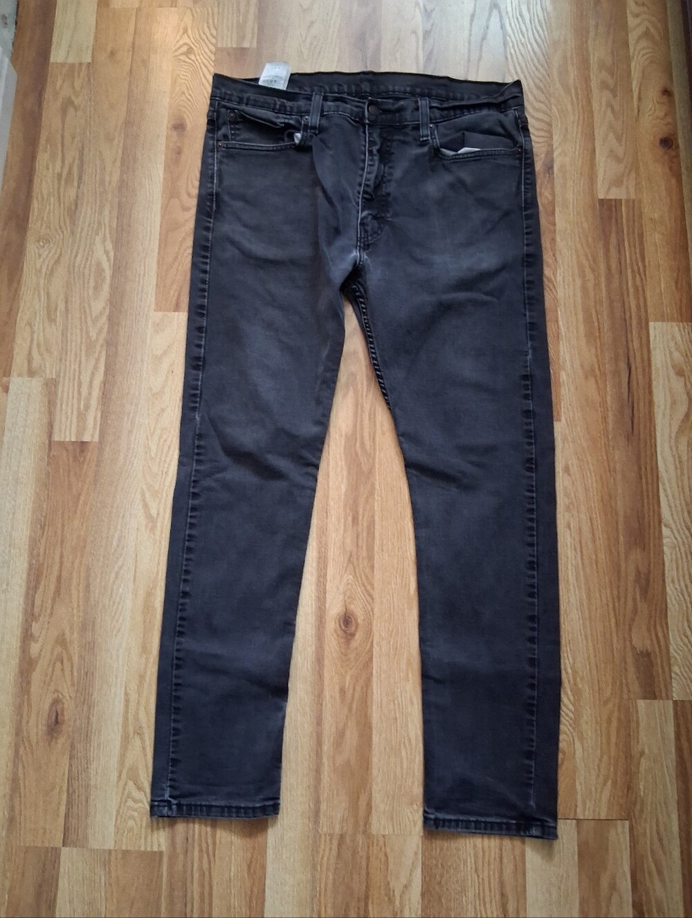 Levi's Men's 512 Slim Taper Jeans in Charcoal Black